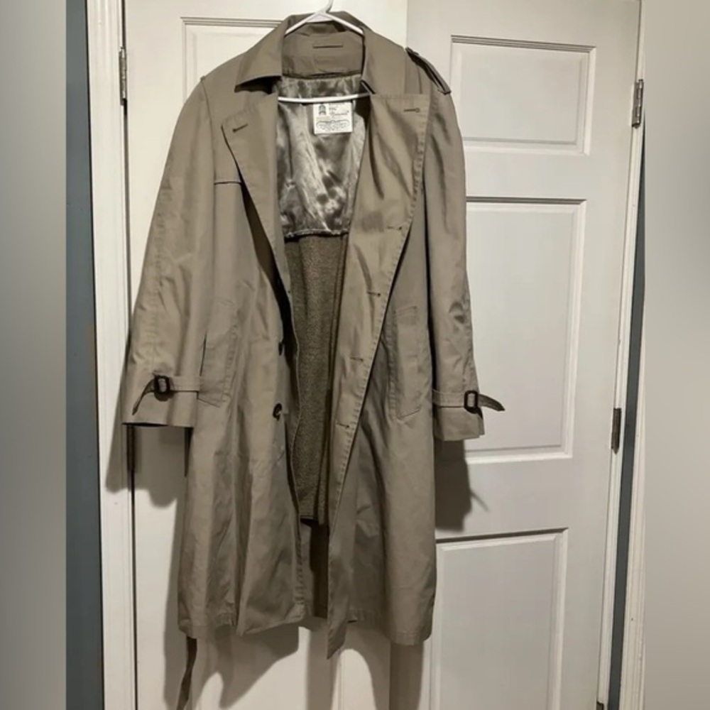 Vintage london fog oversized jacket